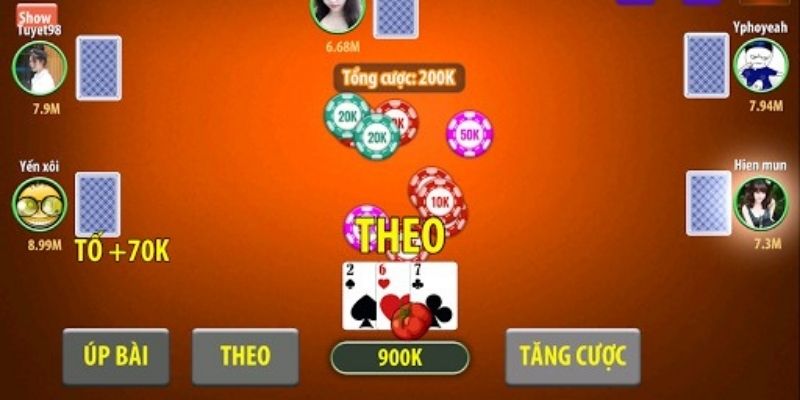 Kiểm soát thế trận nhờ cách chia bài được Liêng